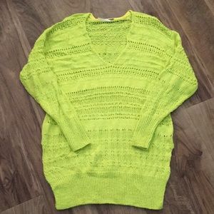 Free People Limelight Sweater Tunic - S